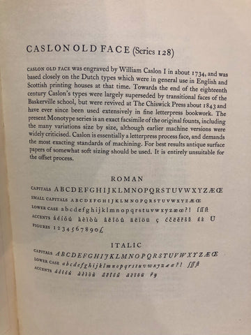 Chiswick Press Keyboard Typefaces - 0