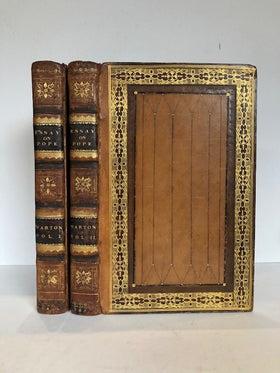 An essay on the genius and writings of Pope. In two volumes