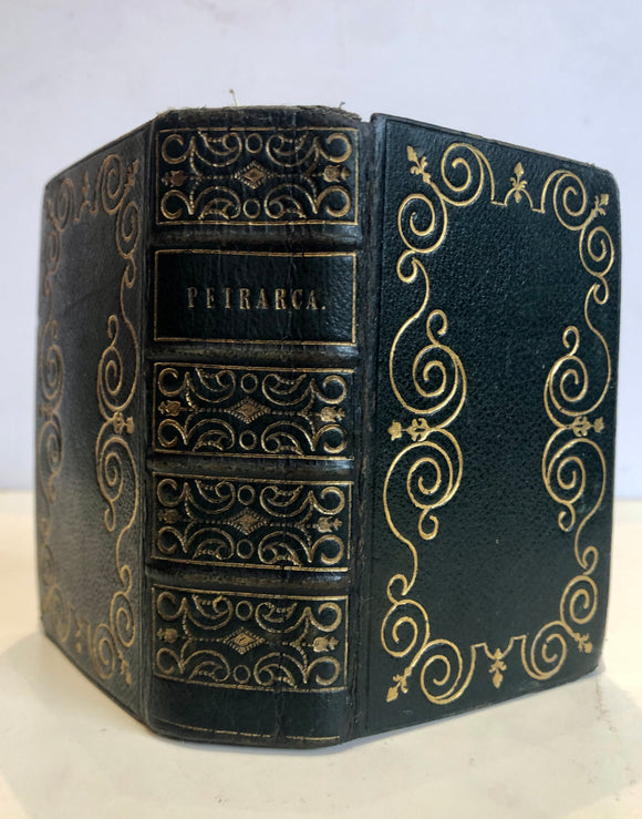 Le rime di messer Francesco Petrarca (three vols in one)