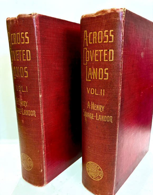 Across Coveted Lands, or a Journey from Flushing (Holland) to Calcutta, overland