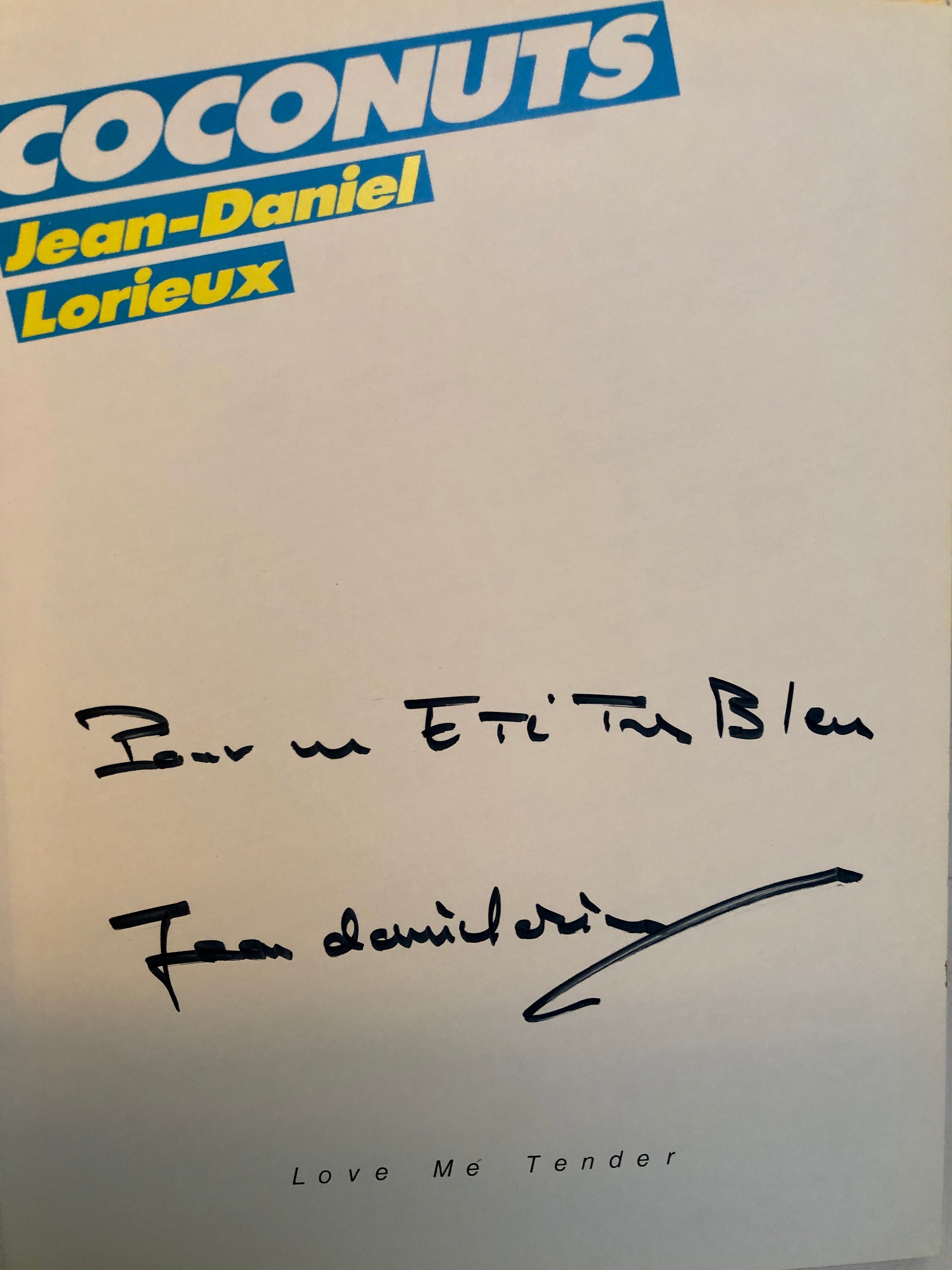 Coconuts (signed copy)