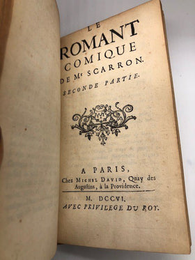 Le romant comique de Mr Scarron (deux parties en un) - 0