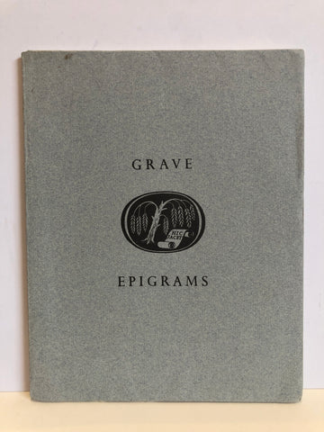 Grave Epigrams