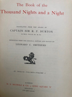The book of the Thousand Nights and a Night - 0