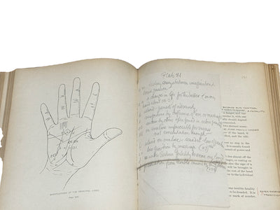 CHERIO'S LANGUAGE OF THE HAND  COMPLETE PRACTICAL WORK ON THE SCIENCES OF CHEIROGNOMY AND CHEIROMANCY, CONTAINING THE SYSTEM, RULES, AND EXPERIENCE OF CHEIRO (SIGNED COPY) - 0