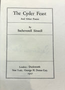The Cyder Feast and other poems (signed copy)-1