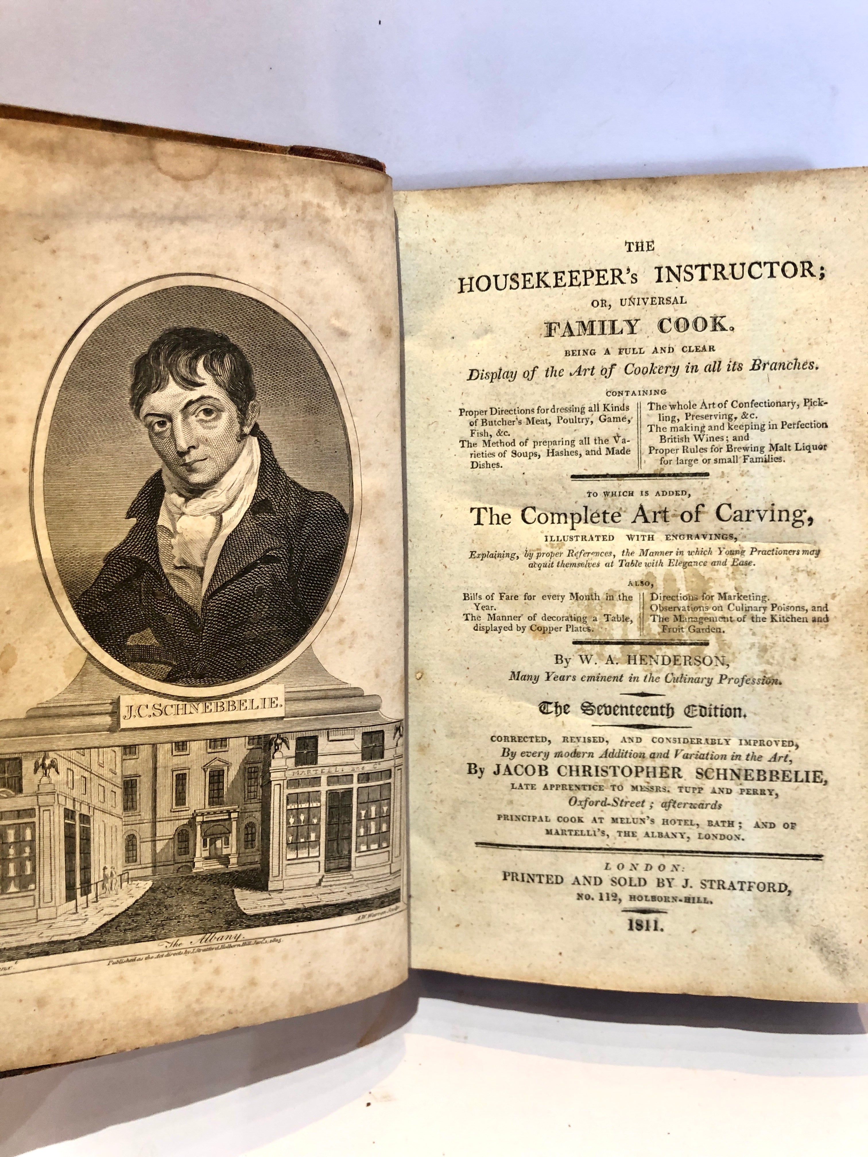 The Housekeeper's instructor; or, universal family cook. Being a full and clear display of the art of Cookery in all its branches... to which is added the complete art of Carving... The seventeenth edition... corrected, revised, and considerably improved - 0