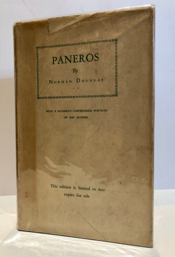 Paneros. Some words on Aphrodisiacs and the like