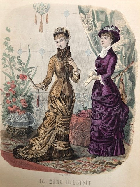 La Mode Illustrée. Journal de la famille. 1880. - 0