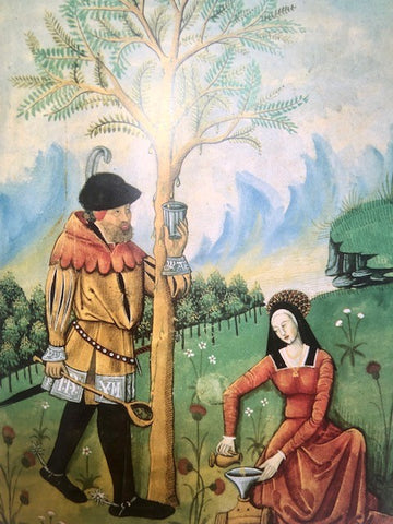 La Rose at la Mandragore. Plantes et jardins medievaux. - 0