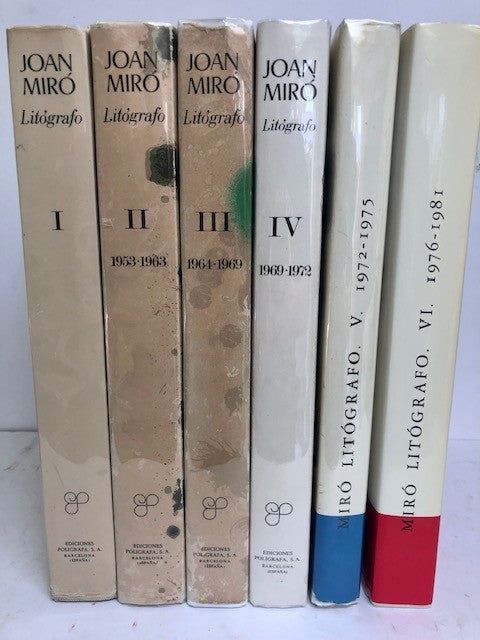 Litégrafo. Volumes I to VI (complete set)