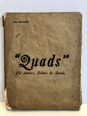 Quads. For Authors, Editors, & Devils