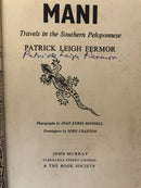 Mani. Travels in the Southern Peloponnese (signed copy)-2