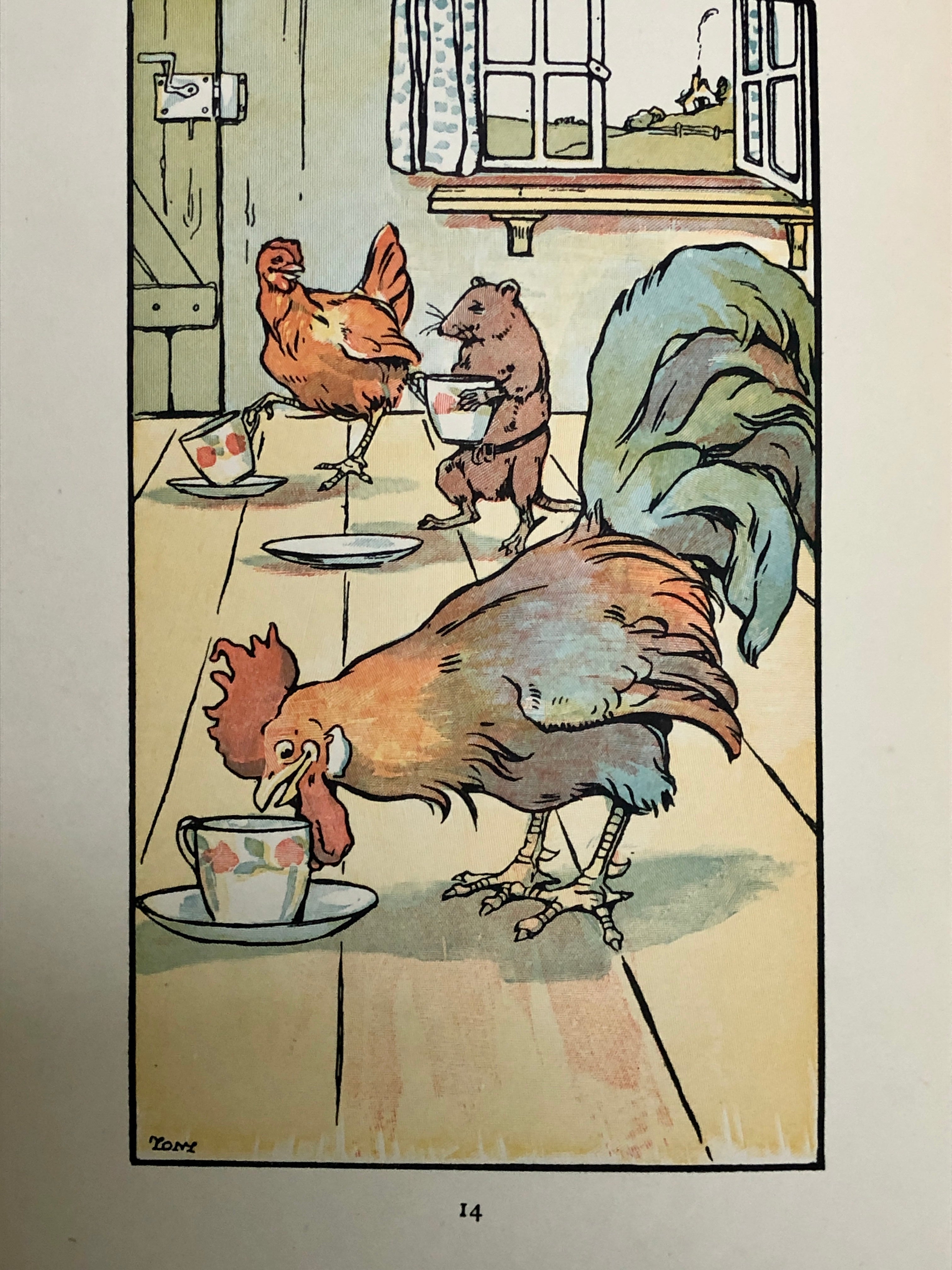 The Cock, the Mouse and the little Red Hen - 0
