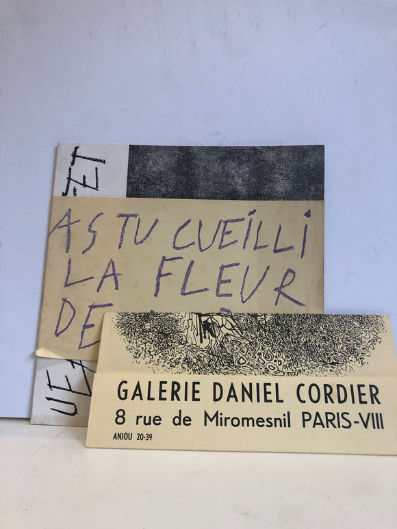 As tu cueilli la fleur de barbe