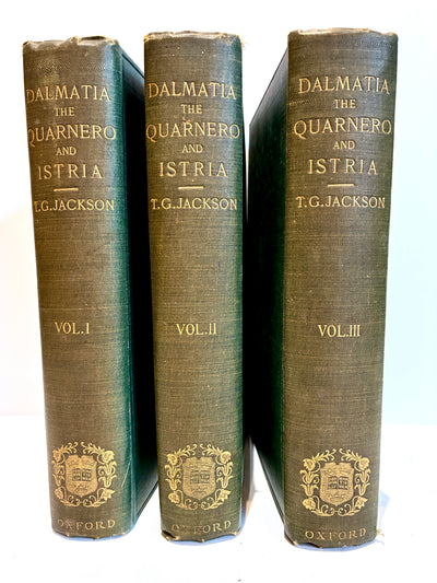 Dalmatia, the Quarnero and Istria with Cettigne in Montenegro and the island of Grado