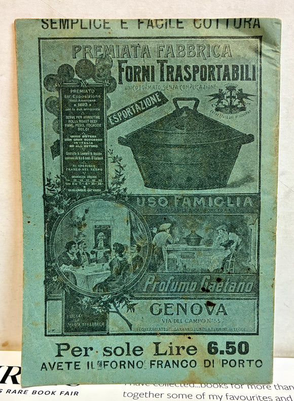 Cuciniera. Maniera di condizionare diversi piatti ed arrostire con tutta facilita