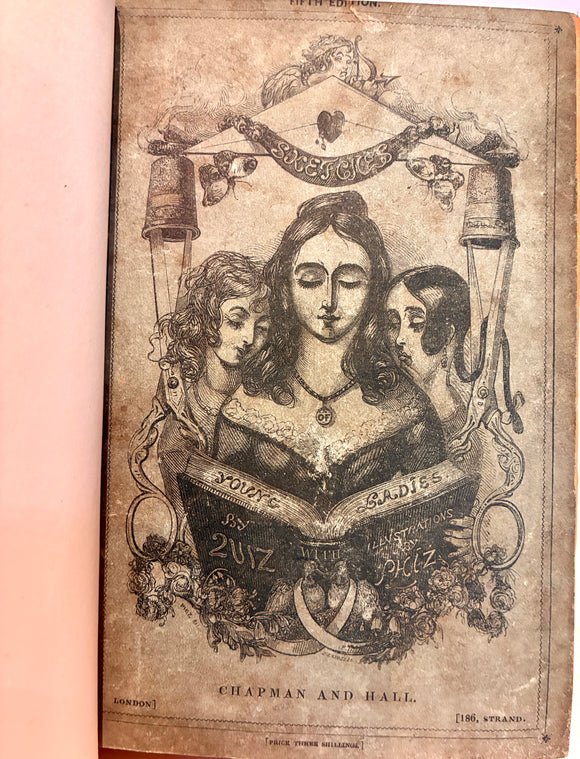 Sketches of young ladies: in which these interesting members of the animal kingdom are classified according to their several instincts, habits, and general characteristics..