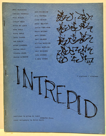 Intrepid # eighteen / nineteen