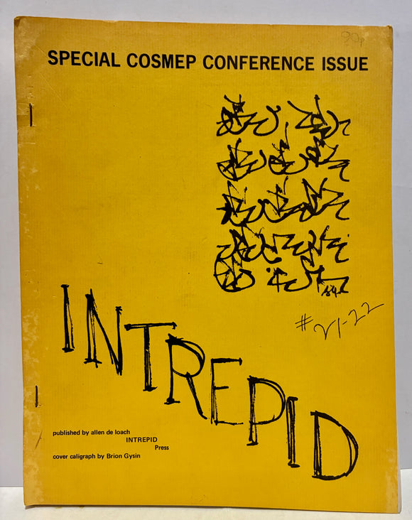 Intrepid # 21 - 22 Special COSMEP conference issue