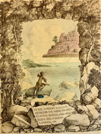 Engravings by Rex Whistler for Jonathan Swift's Gulliver's Travels - 0