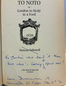 To Noto. Or London to Sicily in a Ford (signed copy)-3