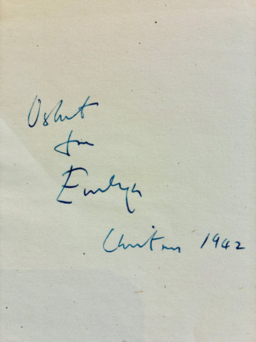 Work Suspended. Two chapters of an unfinished novel (signed presentation copy) - 0