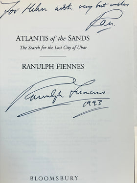 Atlantis of the Sands. The search for the lost city of Ubar (signed copy) - 0