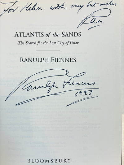 Atlantis of the Sands. The search for the lost city of Ubar (signed copy) - 0