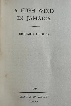 A High Wind in Jamaica - 0