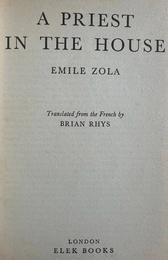 A Priest in the House