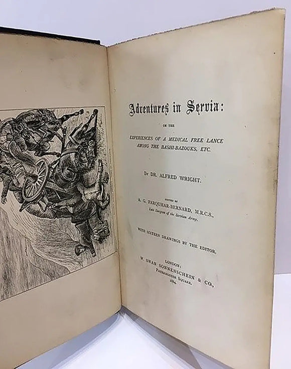 Adventures in Servia: Or the Experiences of a Medical Free Lance Among the Bashi-Bazouks, Etc