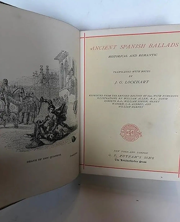 Ancient Spanish Ballads Historical and Romantic
