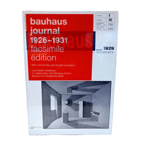 Bauhaus Journal 1926-1931 (Facsimile Edition)