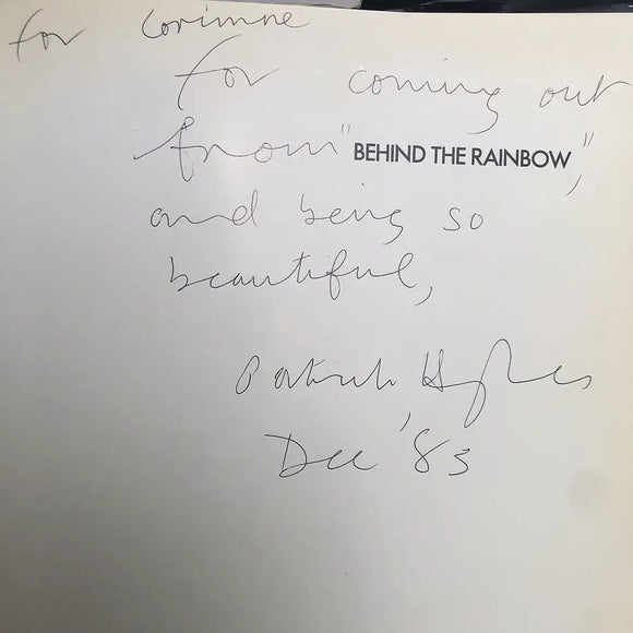 Behind the Rainbow. Patrick Hughes: Prints 1964 - 83 (Signed Copy)