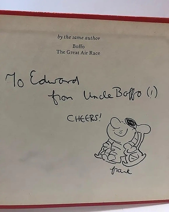 Boffo  the Great Motor-Cycle Race (Signed Copy)