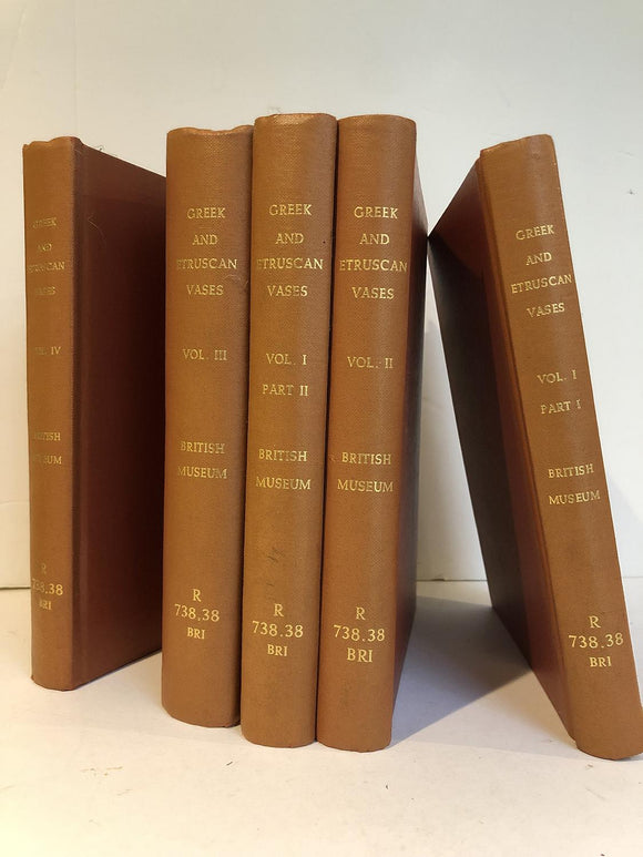 Catalogue of the Greek and Etruscan Vases in the British Museum