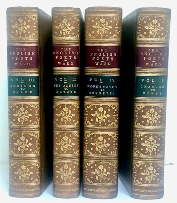 The English Poets, selections with critical introductions by various writers and a general introduction by Thomas Arnold