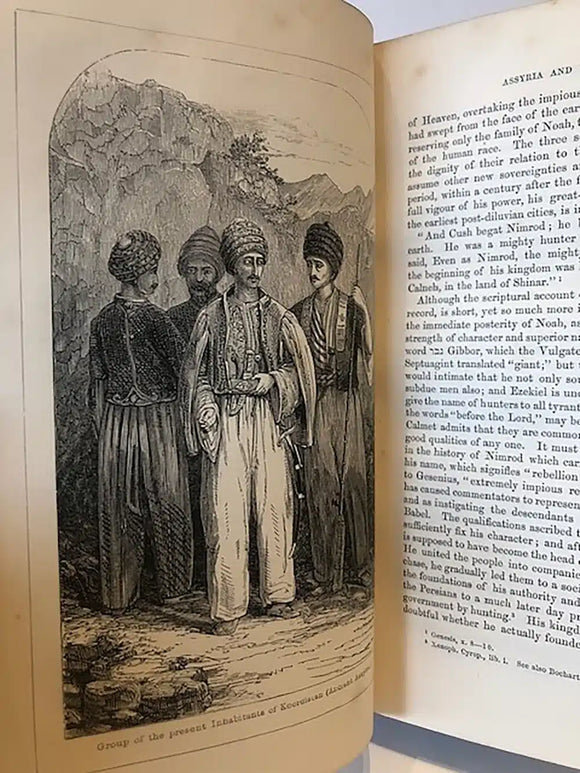 Nineveh and Its Palaces: the discoveries of Botta and Layard, applied to the elucidation of the Holy Writ