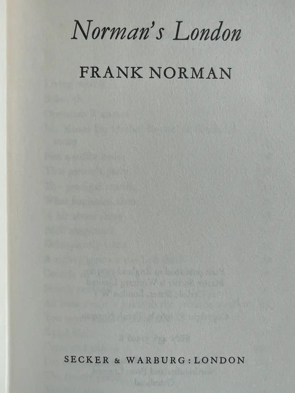 Norman's London