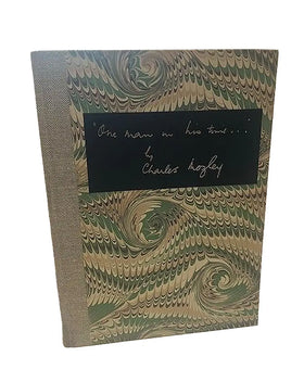 One Man in His Time (signed presentation copy)