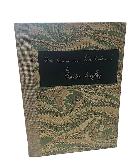 One Man in His Time (signed presentation copy)
