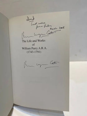 Parry: The Life and Works of William Parry A.R.A. (1743-1791) (Signed Copy) - 0