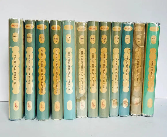 The Remembrance of Things Past (Twelve Volumes)
