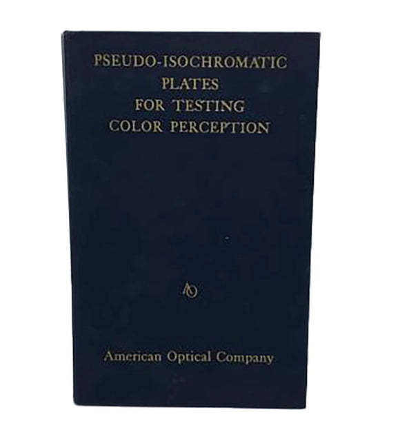 Pseudo Isochromatic Plates for Testing Colour Perception