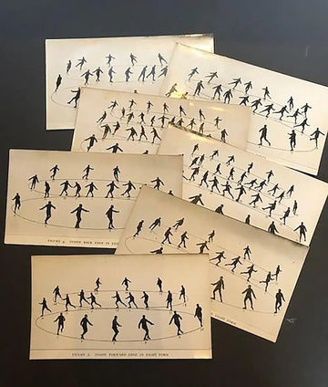 [Seven Figure Skating Technical Photographs]