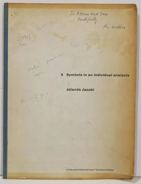Symbols in an Individual Analysis (Signed Copy)