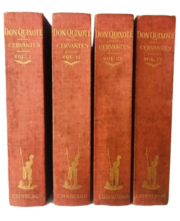 The History of the Ingenious Gentleman Don Quixote of La Mancha (Four Volume Set)