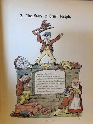 The Political Struwwelpeter... Illustrated by F. Carruthers Gould - 0
