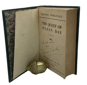 The Quest of Julian Day. A Novel (Signed  by the Author) - 0